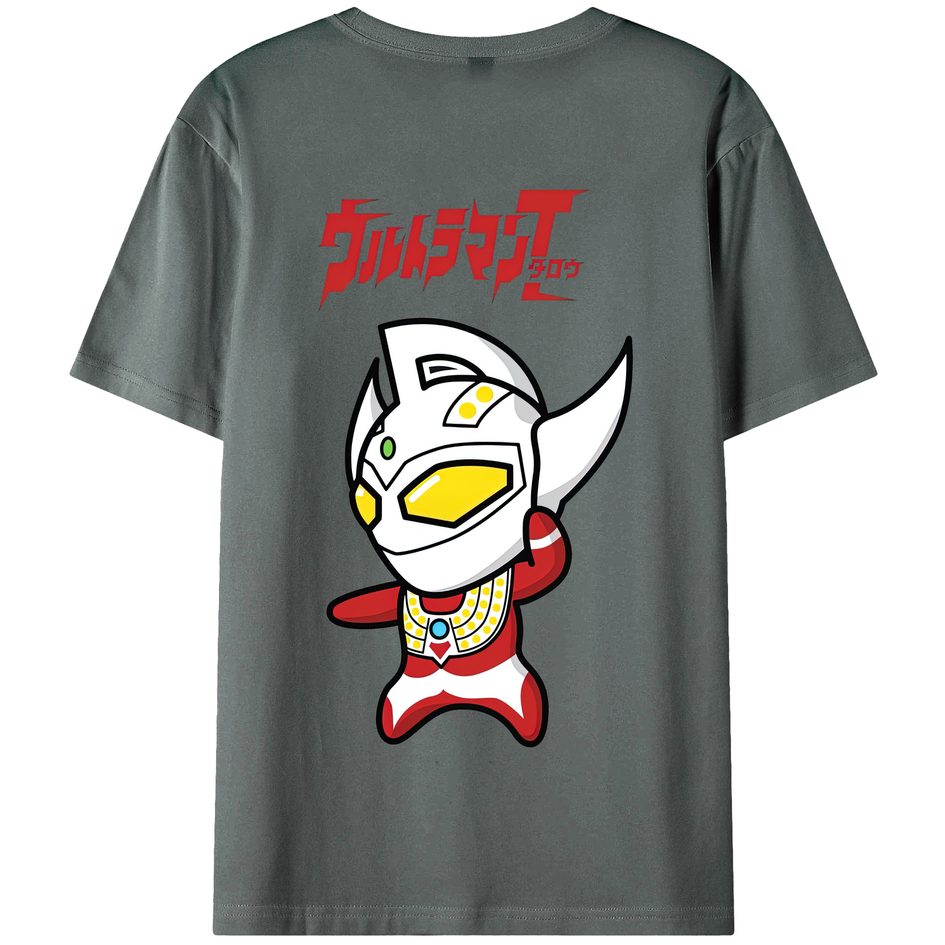（画像用） ウルトラマン Ultraman 綿100％半袖Tシャツ（背面プリント）